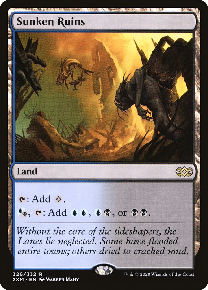 Sunken Ruins [Double Masters] Foil