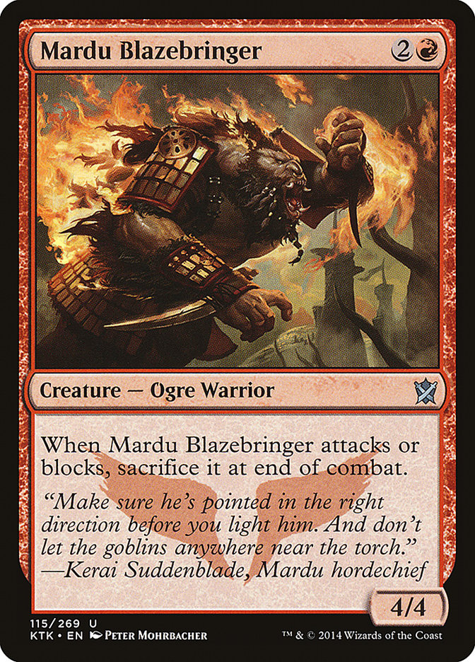 Mardu Blazebringer [Khans of Tarkir] Foil
