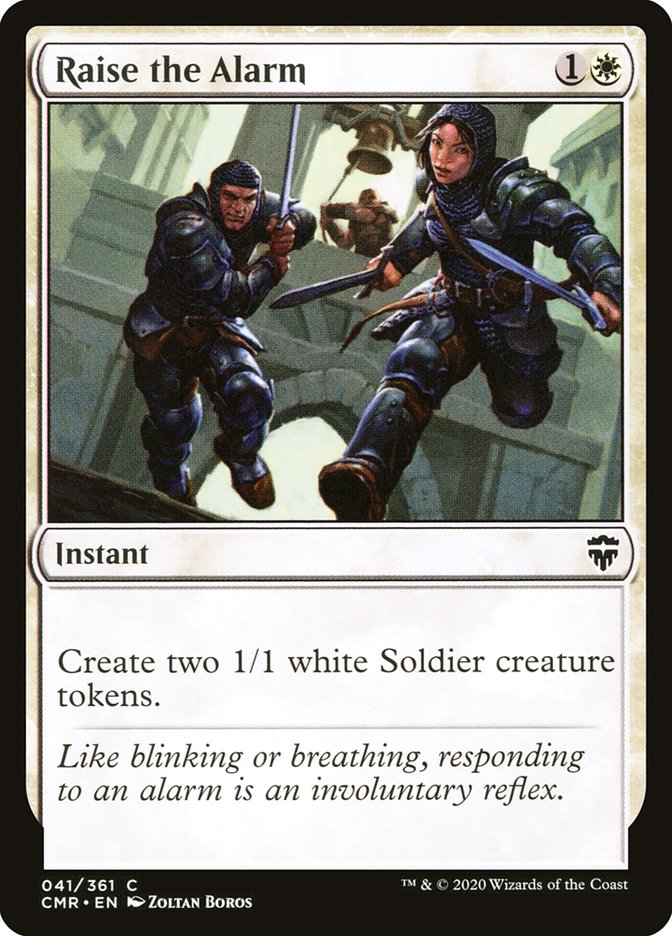 Raise the Alarm [Commander Legends] Foil