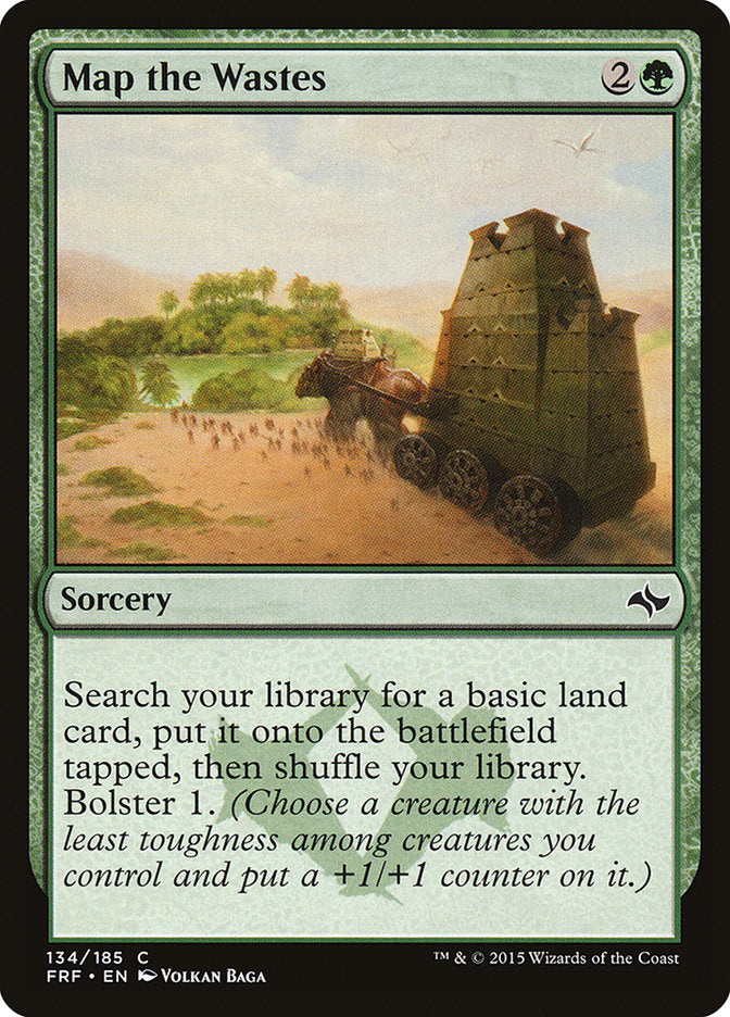Map the Wastes [Fate Reforged] Foil