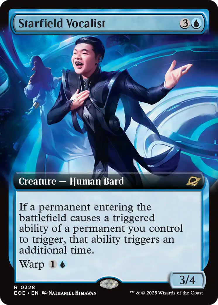 Starfield Vocalist (Extended Art) [Edge of Eternities] Foil