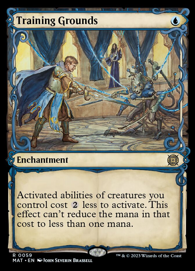 Training Grounds (Showcase) [March of the Machine: The Aftermath] Foil