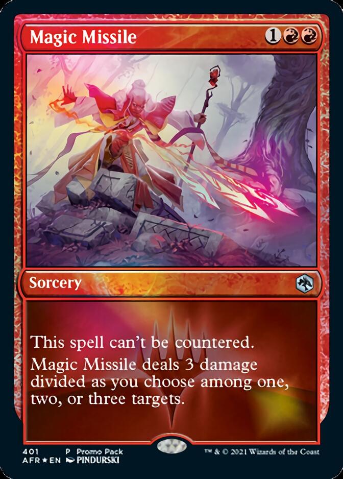 Magic Missile (Promo Pack) [Dungeons & Dragons: Adventures in the Forgotten Realms] Foil