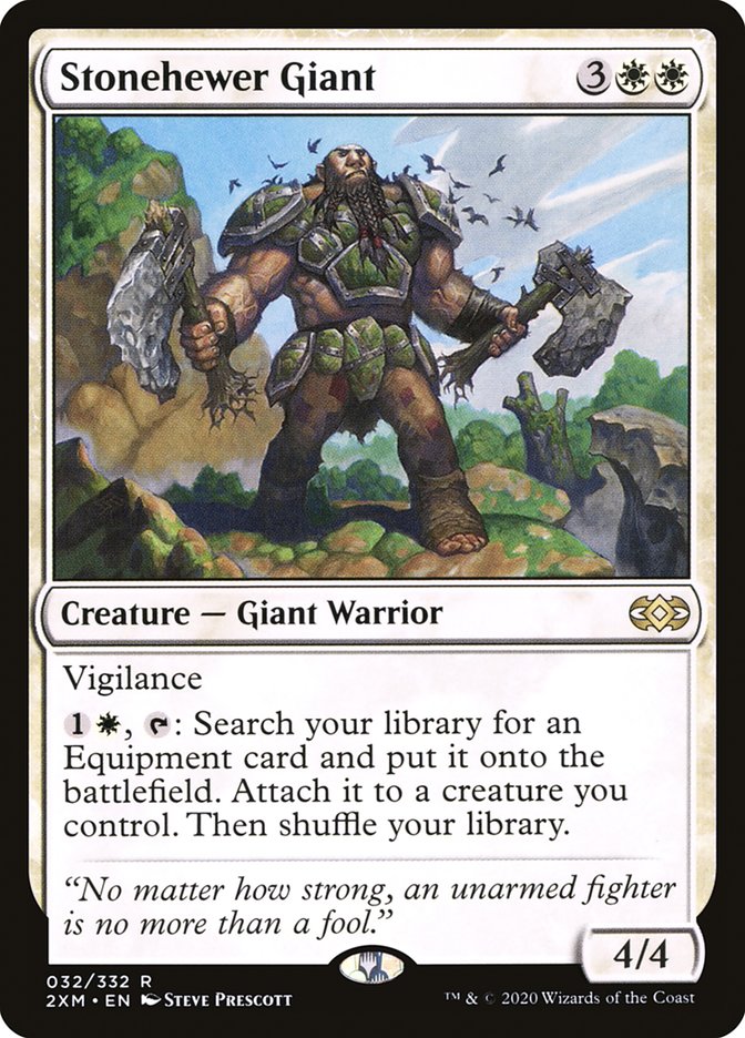 Stonehewer Giant [Double Masters] Foil