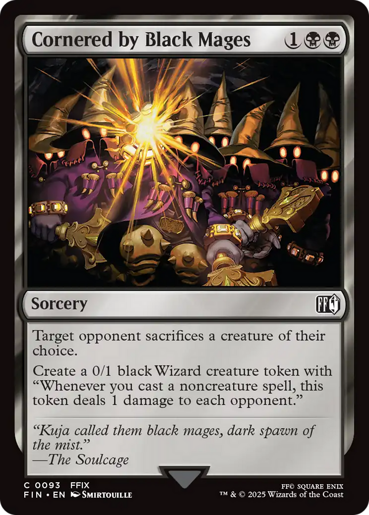 Cornered by Black Mages [FINAL FANTASY] Foil