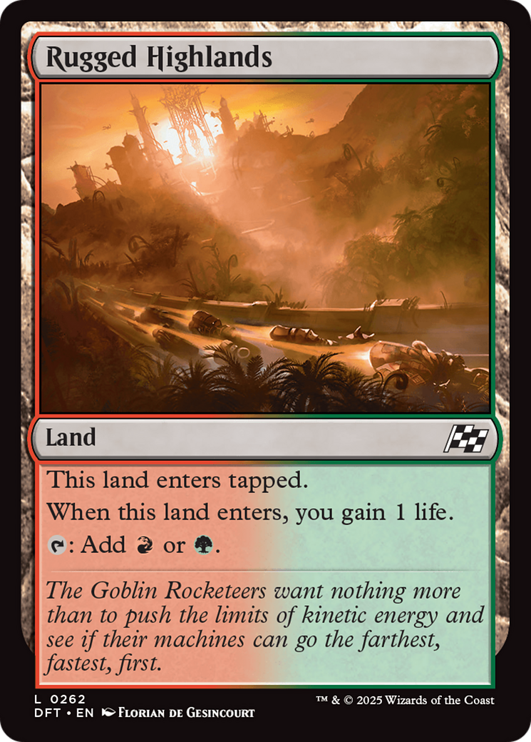 Rugged Highlands [Aetherdrift] Foil