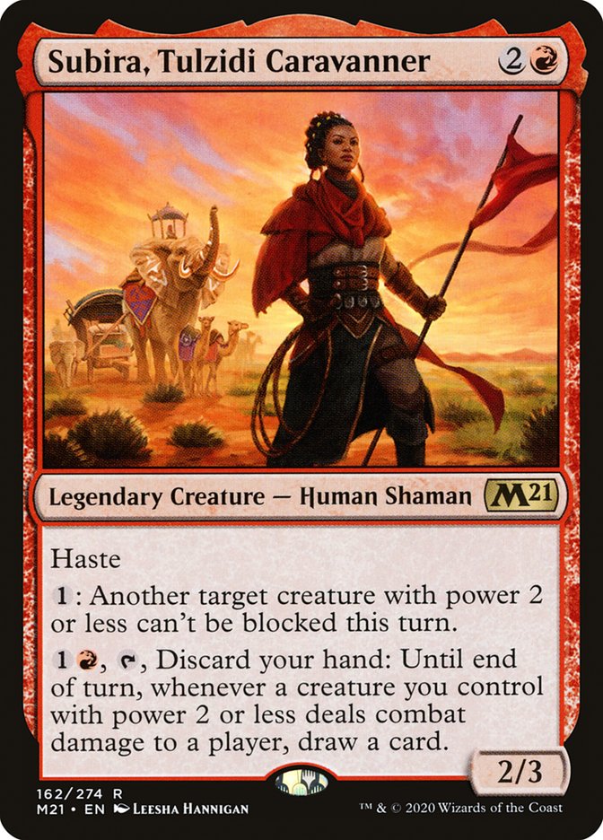 Subira, Tulzidi Caravanner [Core Set 2021] Foil