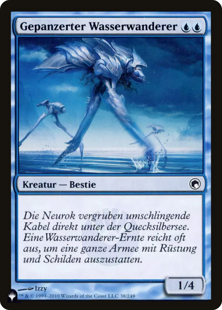 Plated Seastrider (German)  [The List]