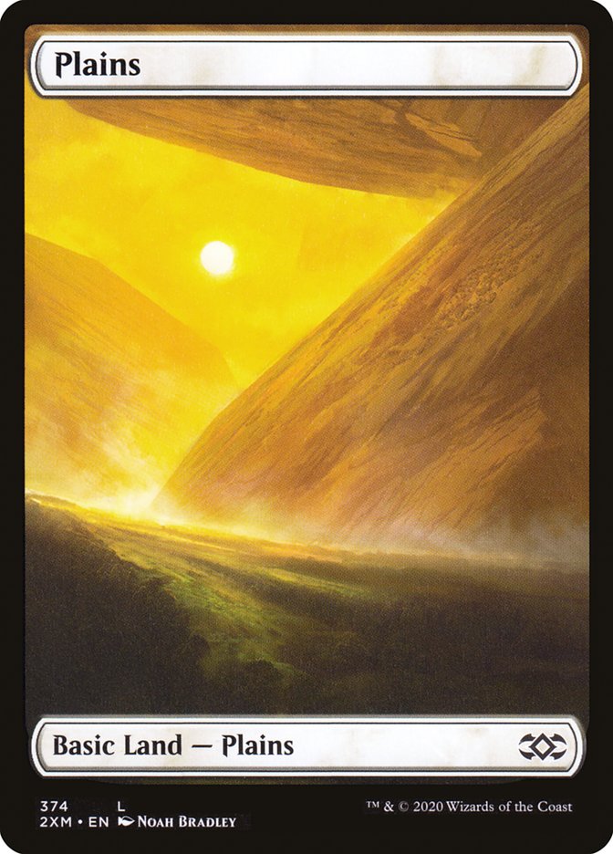 Plains (374) [Double Masters] Foil