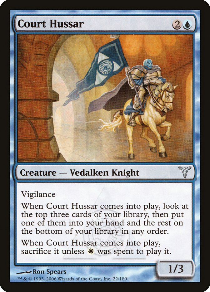 Court Hussar [Dissension] Foil