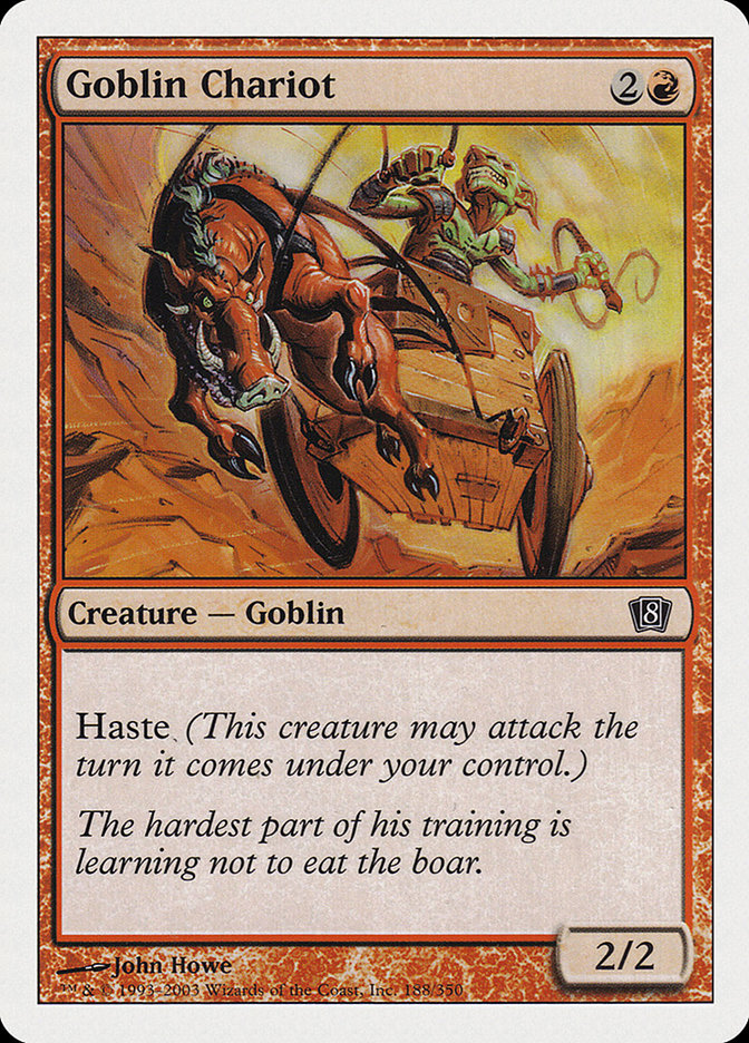 Goblin Chariot [Eighth Edition] Foil
