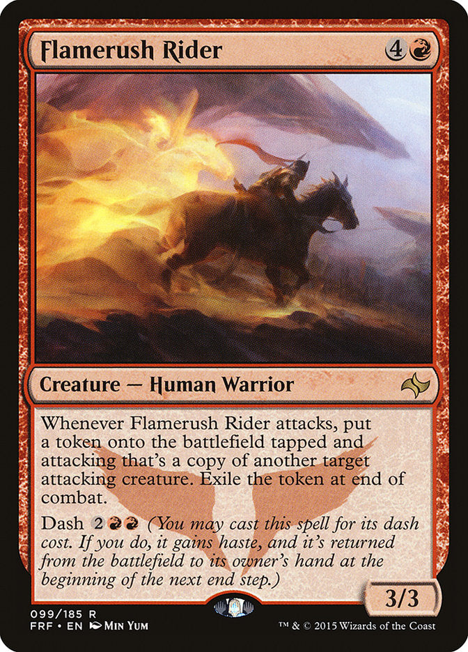 Flamerush Rider [Fate Reforged] Foil