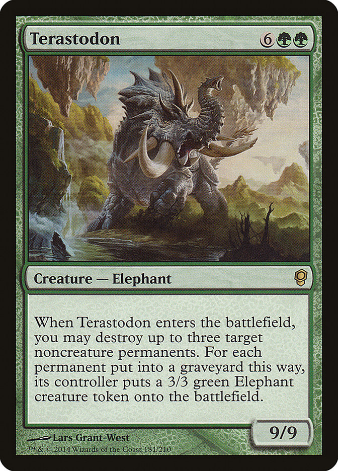 Terastodon [Conspiracy] Foil