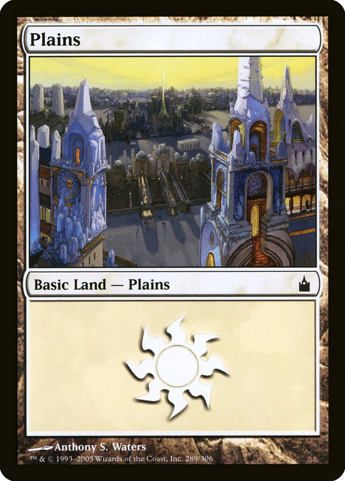 Plains (289) [Ravnica: City of Guilds] Foil