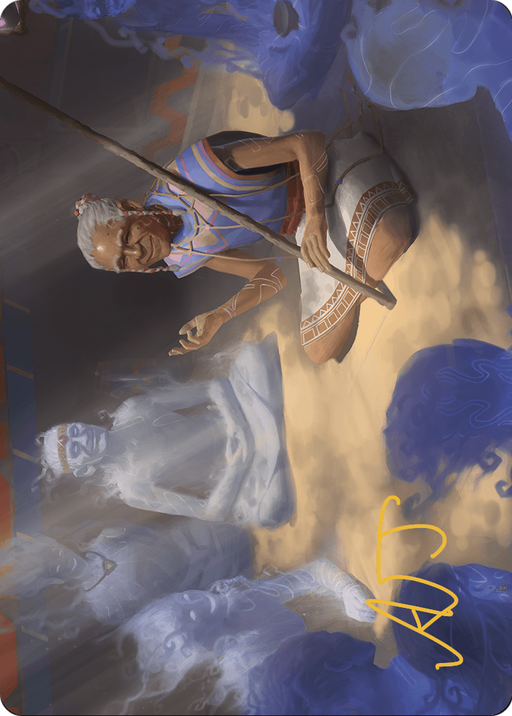 Ancestral Reminiscence // Ancestral Reminiscence  [The Lost Caverns of Ixalan Art Series] (Borderless)