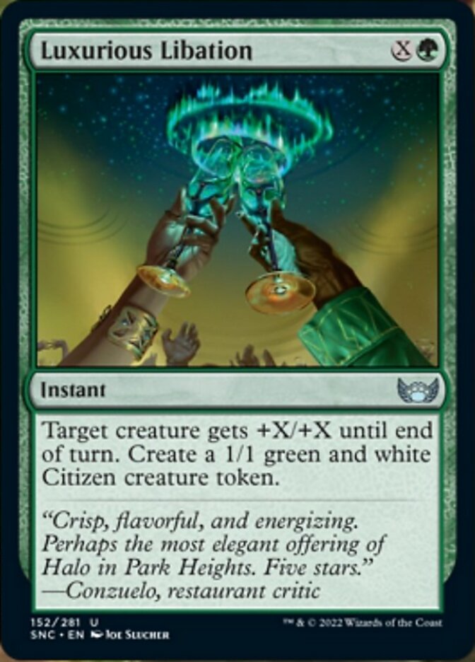Luxurious Libation [Streets of New Capenna] Foil