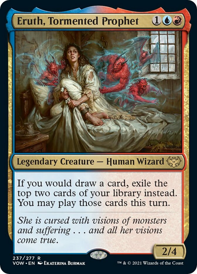 Eruth, Tormented Prophet [Innistrad: Crimson Vow] Foil