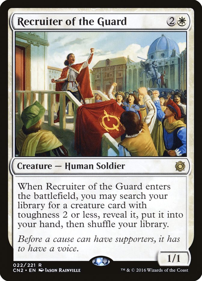 Recruiter of the Guard [Conspiracy: Take the Crown] Foil