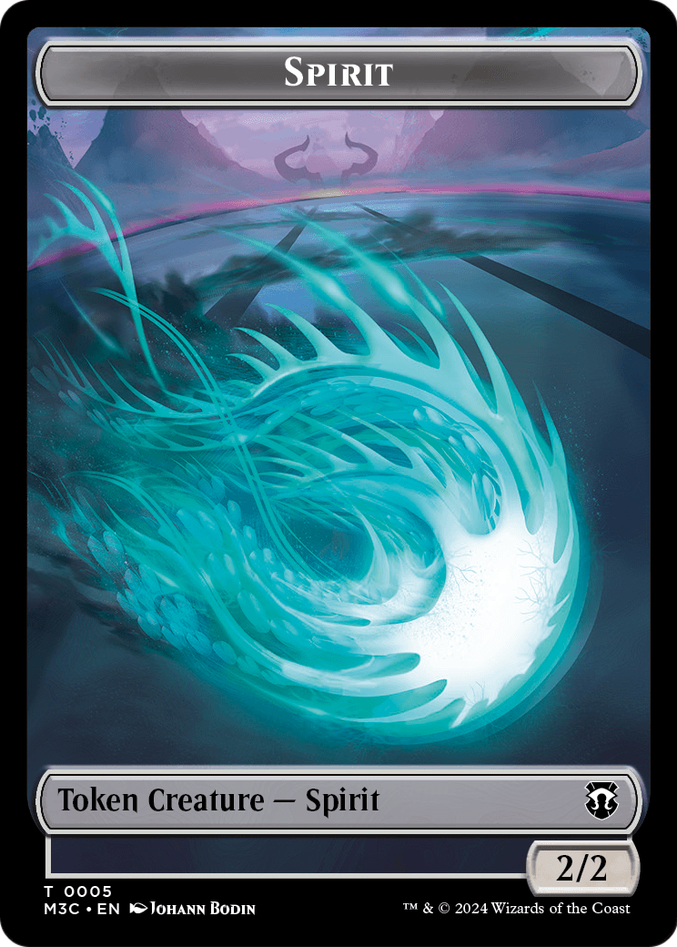 Spirit  [Modern Horizons 3 Commander Tokens]