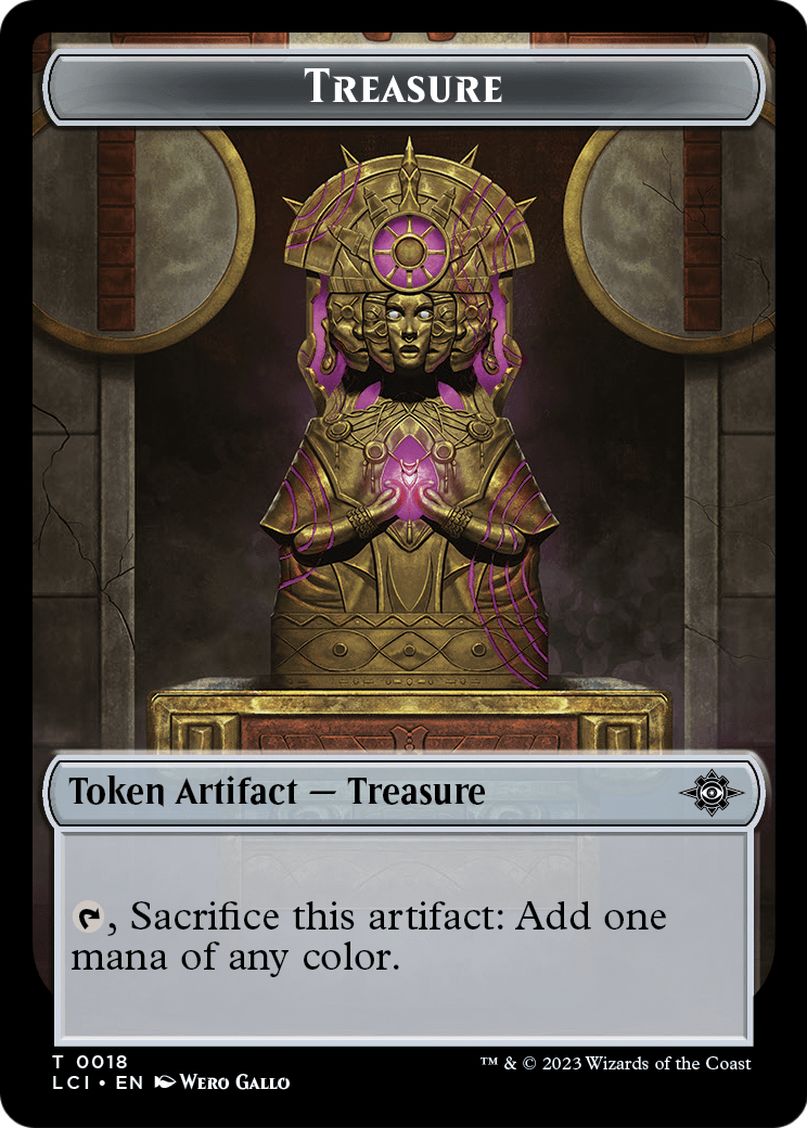Treasure  [The Lost Caverns of Ixalan Tokens]