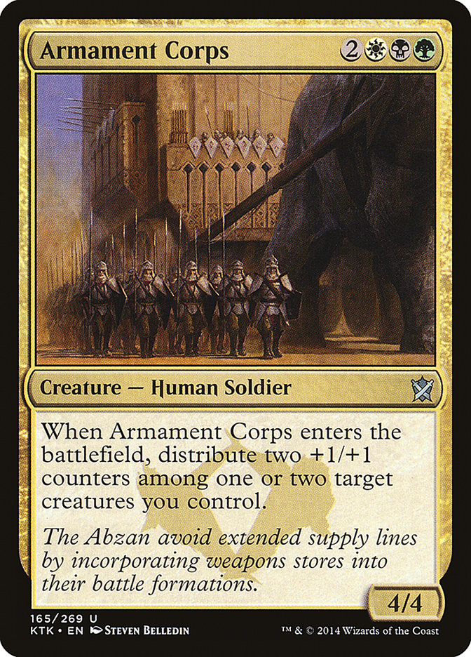 Armament Corps [Khans of Tarkir] Foil
