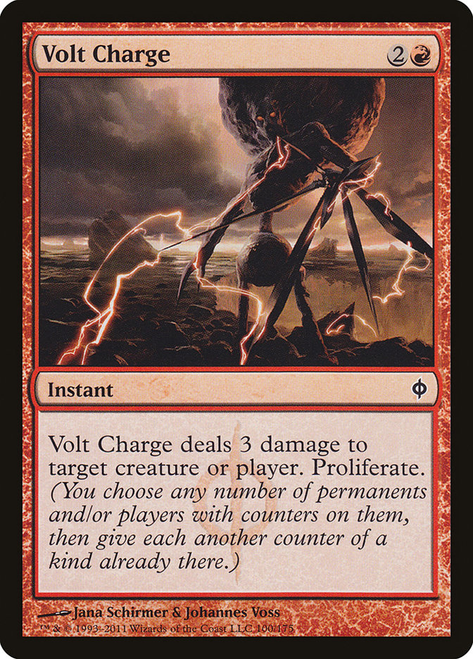 Volt Charge [New Phyrexia] Foil