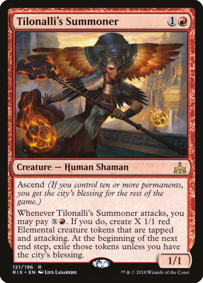 Tilonalli's Summoner [Rivals of Ixalan] Foil