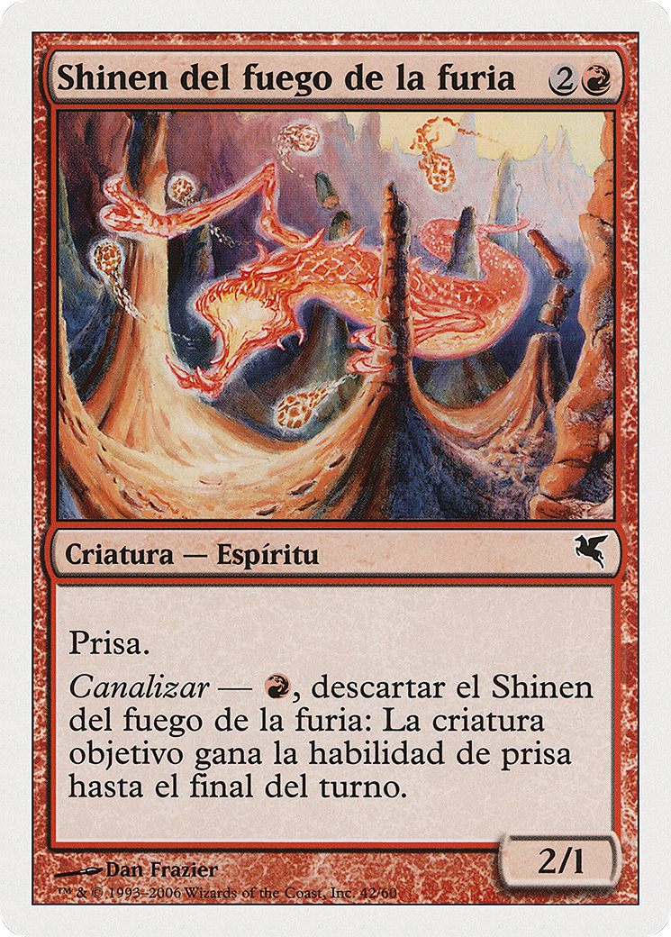 Shinen of Fury's Fire  [Salvat 2005]