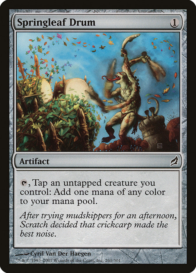 Springleaf Drum [Lorwyn] Foil
