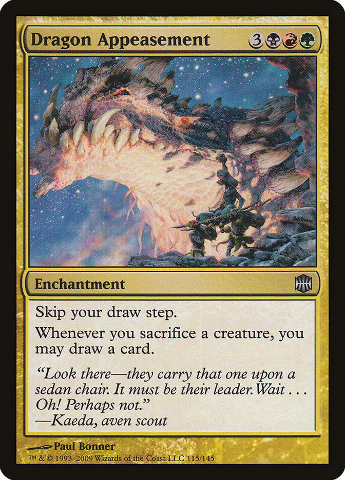 Dragon Appeasement [Alara Reborn] Foil