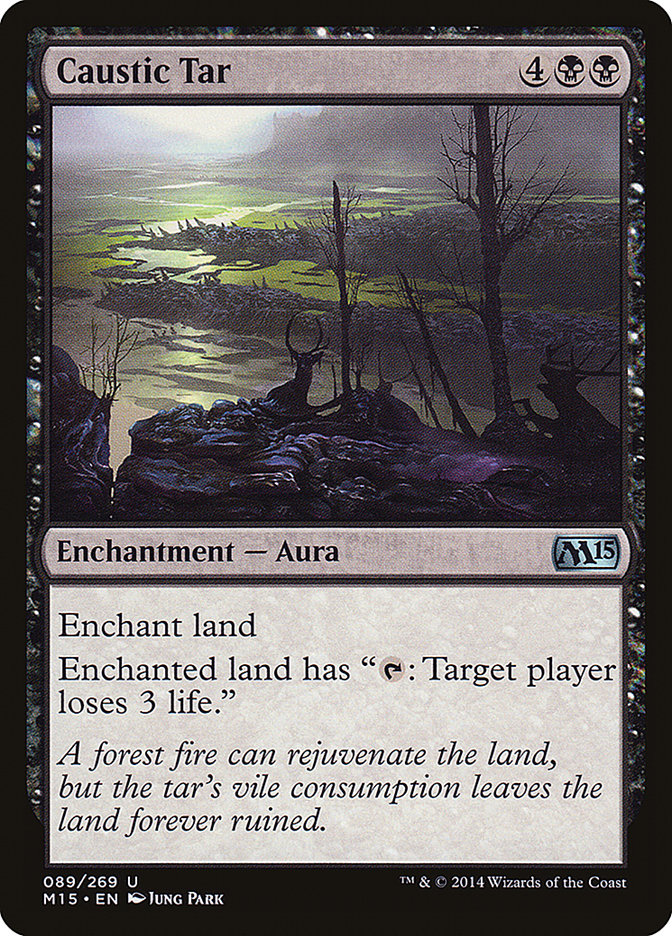 Caustic Tar [Magic 2015] Foil