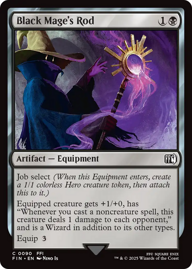 Black Mage's Rod [FINAL FANTASY] Foil
