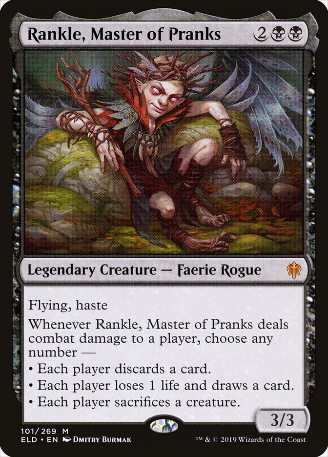 Rankle, Master of Pranks [Throne of Eldraine] Foil