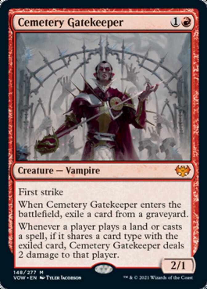 Cemetery Gatekeeper [Innistrad: Crimson Vow] Foil