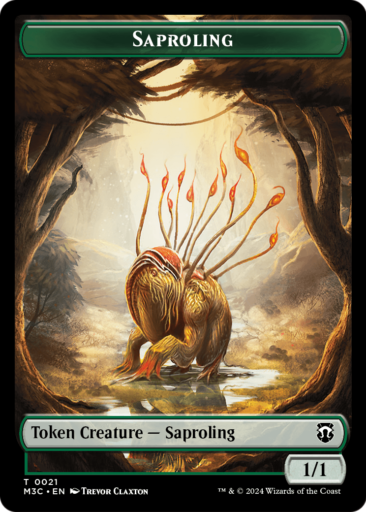 Saproling  [Modern Horizons 3 Commander Tokens] Foil
