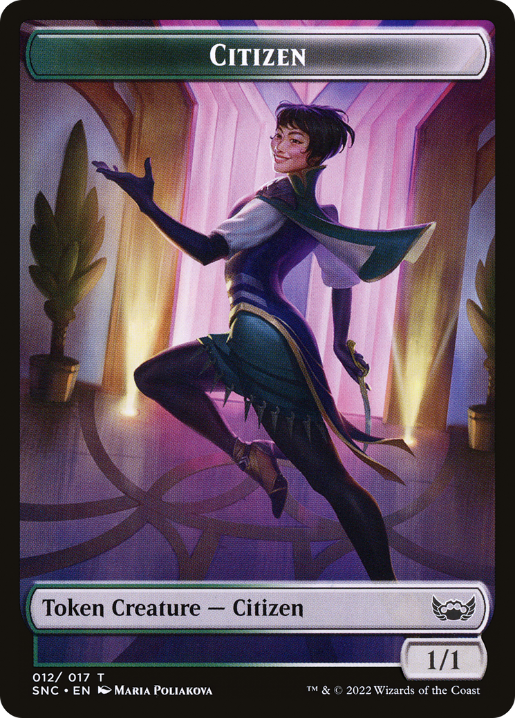 Citizen  [Streets of New Capenna Tokens] Foil
