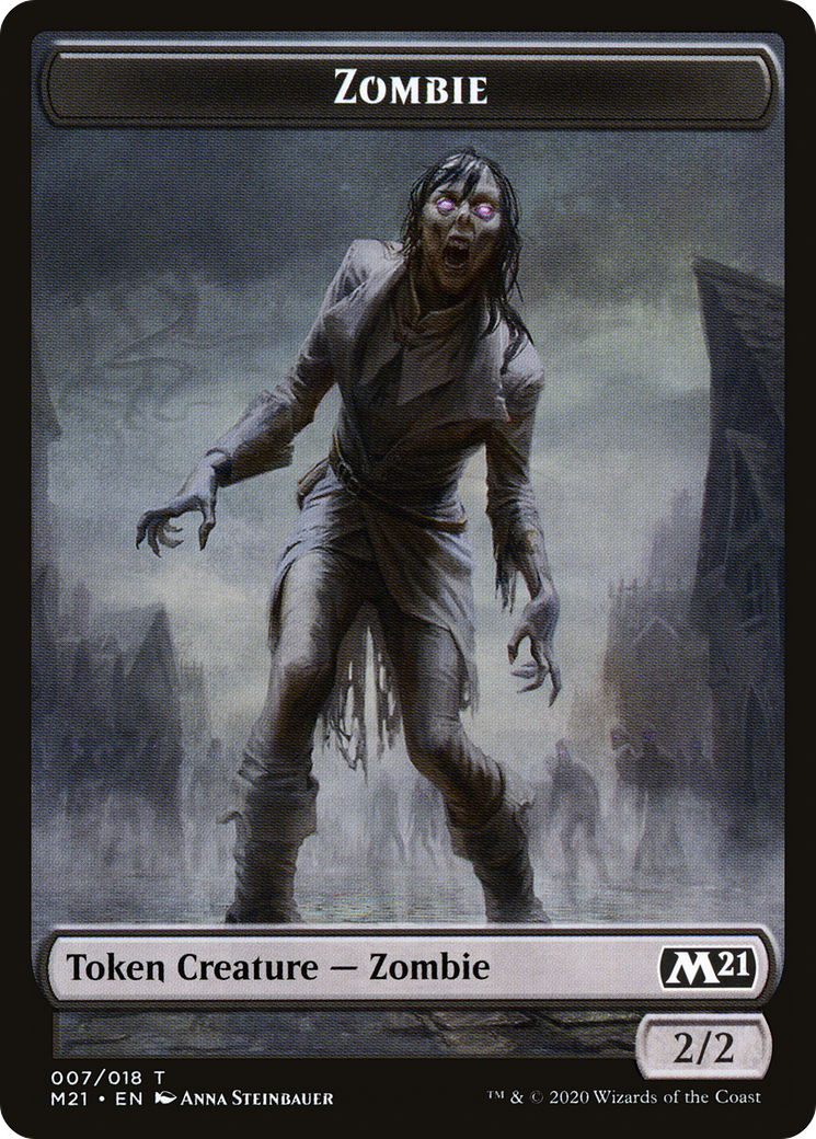 Zombie  [Core Set 2021 Tokens]