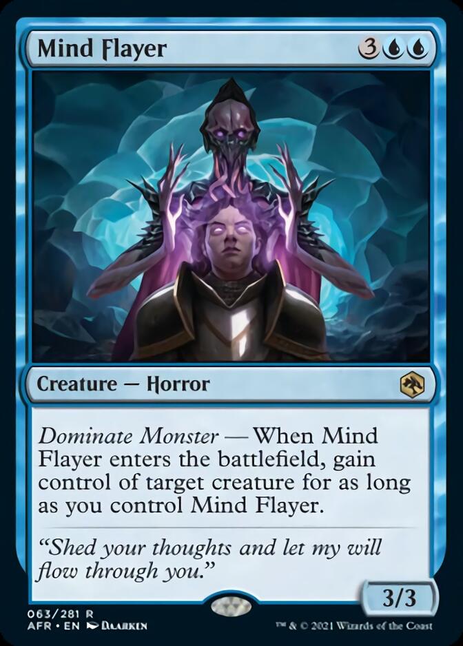 Mind Flayer [Dungeons & Dragons: Adventures in the Forgotten Realms] Foil