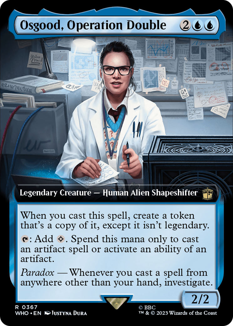 Osgood, Operation Double (Extended Art) [Doctor Who] Foil