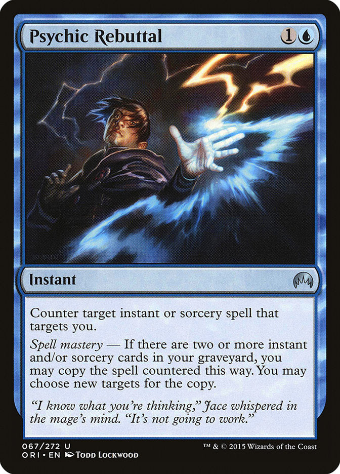 Psychic Rebuttal [Magic Origins] Foil