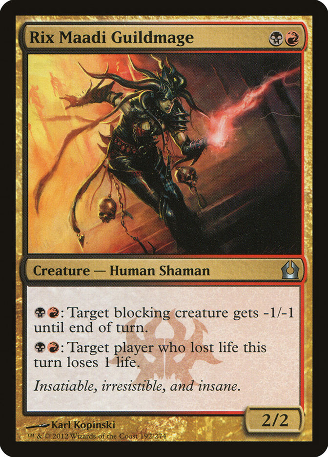 Rix Maadi Guildmage [Return to Ravnica] Foil