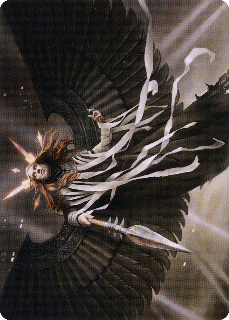 Angel of Suffering // Angel of Suffering  [New Capenna Art Series] (Borderless) Foil