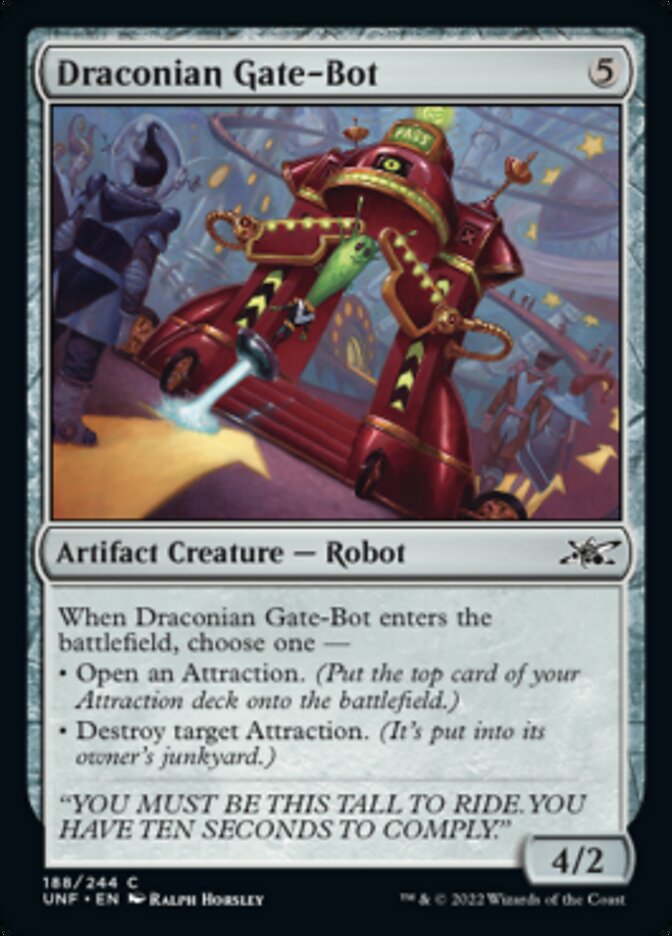 Draconian Gate-Bot [Unfinity] Foil