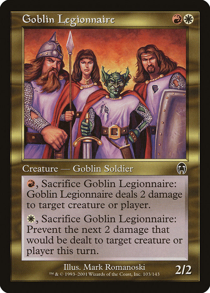Goblin Legionnaire [Apocalypse] Foil