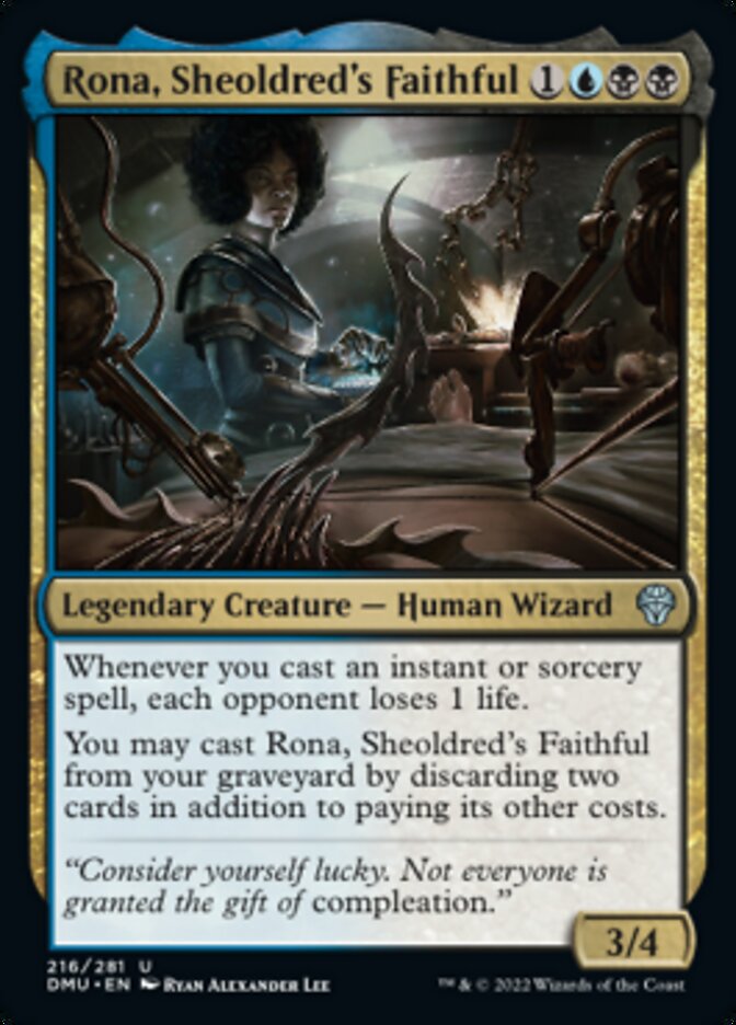 Rona, Sheoldred's Faithful [Dominaria United] Foil