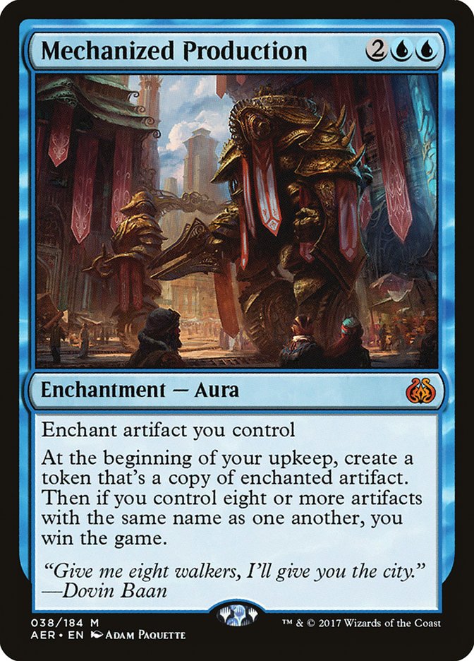 Mechanized Production [Aether Revolt] Foil