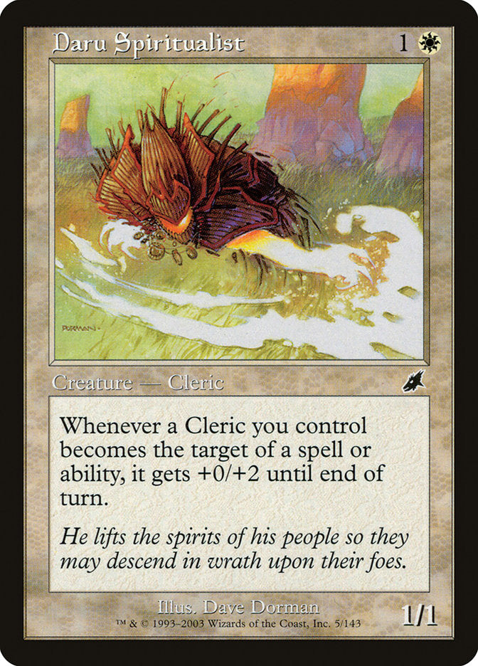 Daru Spiritualist [Scourge] Foil