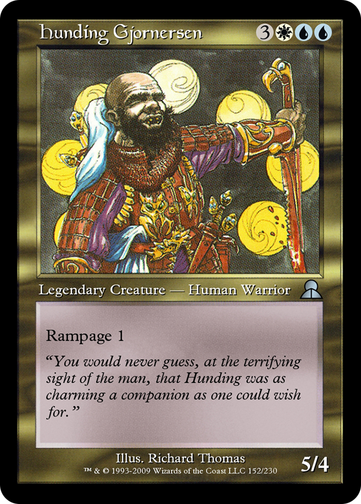 Hunding Gjornersen  [Masters Edition III] Foil