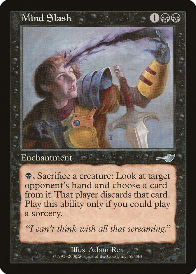 Mind Slash [Nemesis] Foil
