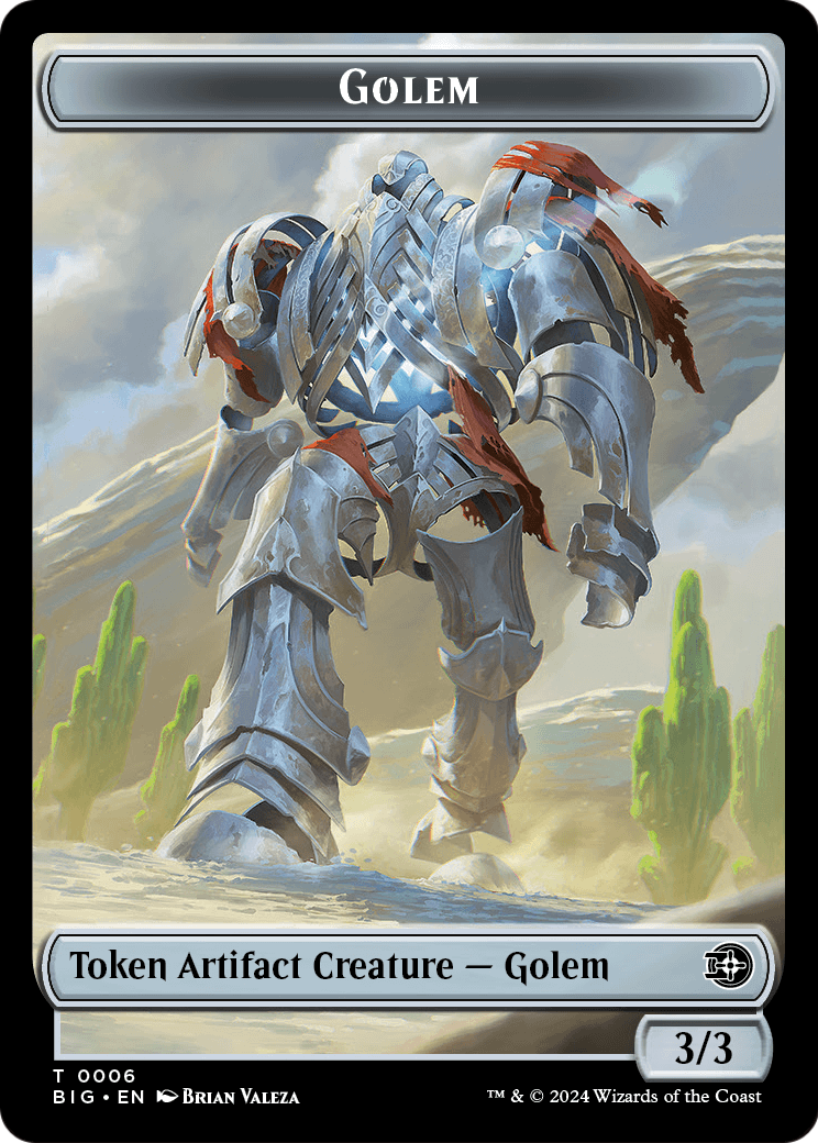 Golem  [The Big Score Tokens] Foil